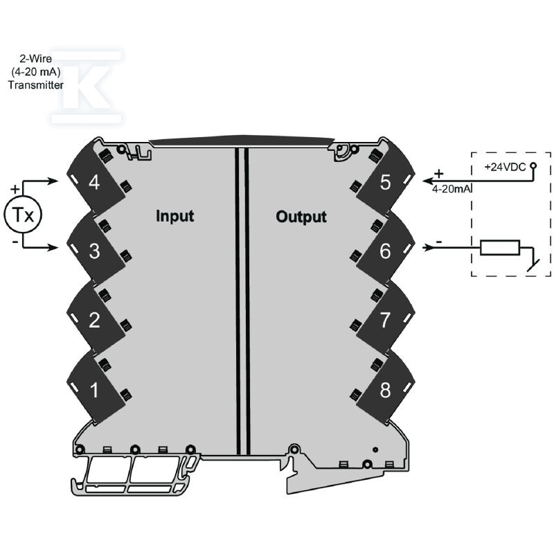Konwerter sygnału / separator, Wejście - 1176040000