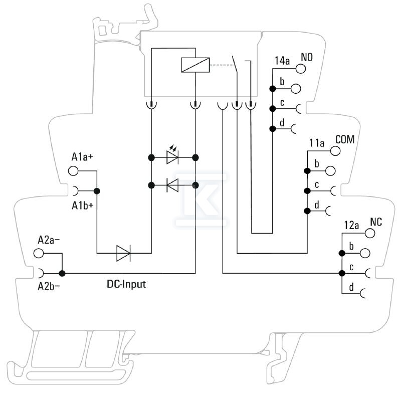 Moduł przekaźnikowy, 24 V DC ±20 %, - 2617930000