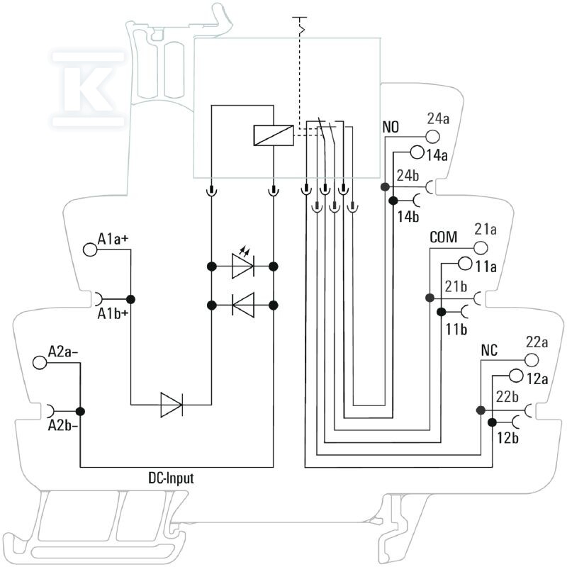 Moduł przekaźnikowy, 24 V DC ±20 %, - 2988340000