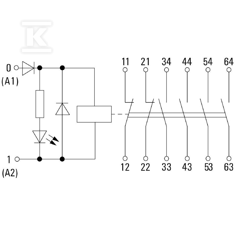 Moduł przekaźnikowy, 24 V DC ±10 %, - 2759090000