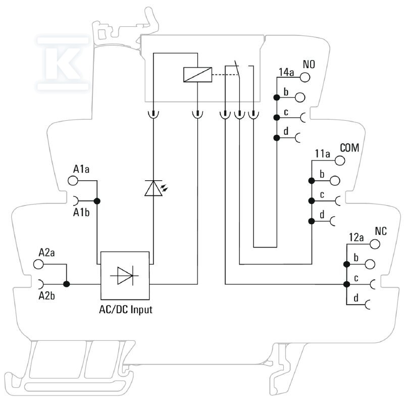 Moduł przekaźnikowy, 120 V UC ±10 %, - 1479890000