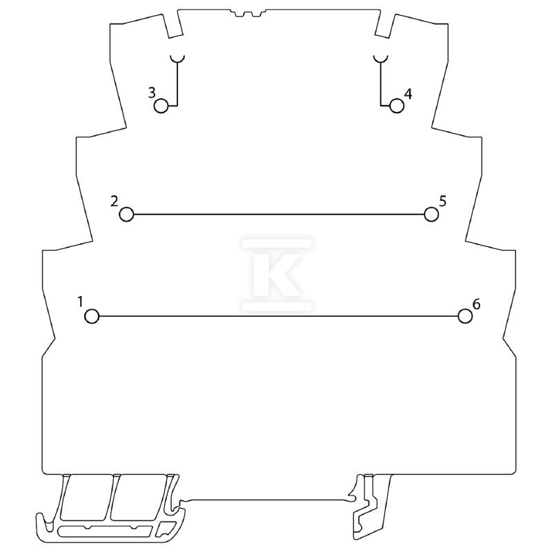 Modul zasilania (przekaźniki), złącze - 8973450000