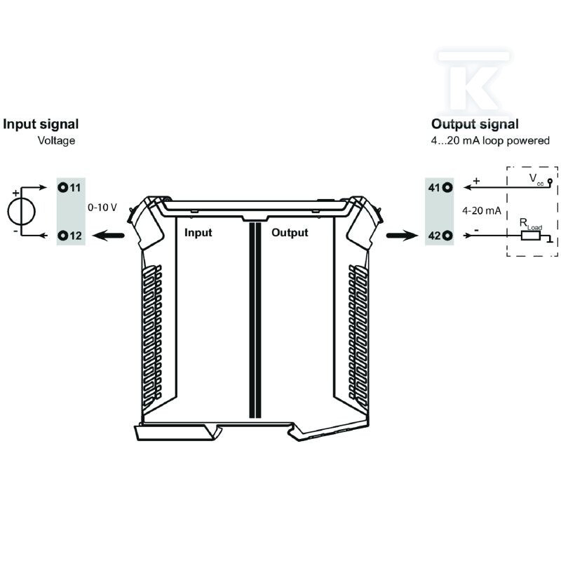 Konwerter sygnału / separator, Wejście - 7760054121