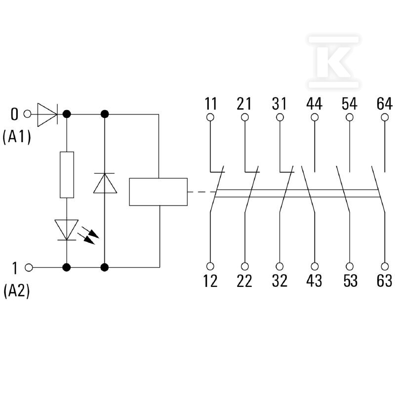 Moduł przekaźnikowy, 24 V DC ±10 %, - 2759100000