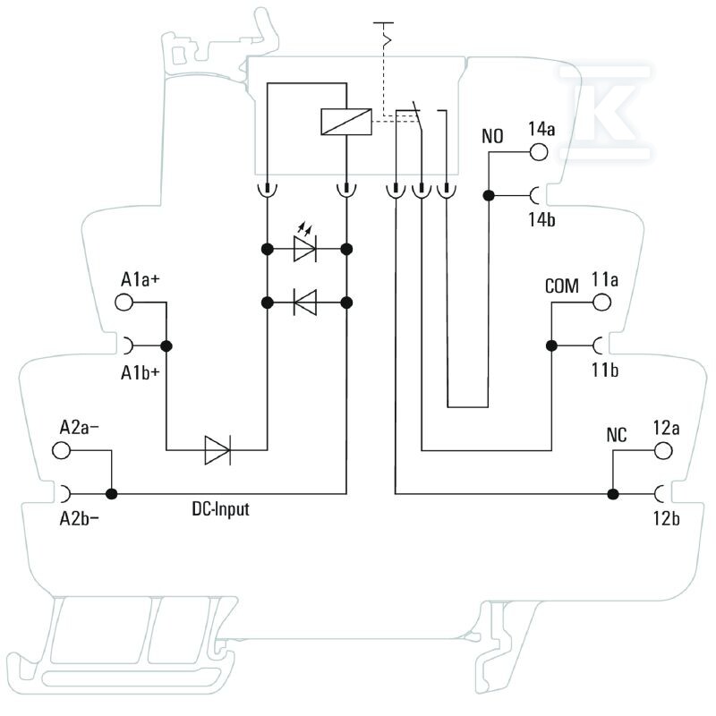 Moduł przekaźnikowy, 24 V DC ±20 %, - 2855870000