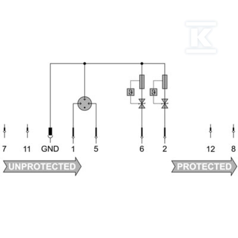 Ogranicznik przepięć dla technologii - 8953670000