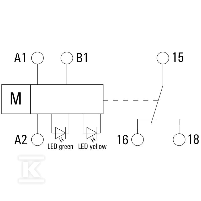 Przekaźnik czasowy, 12...240 V UC -10 % - 2898320000