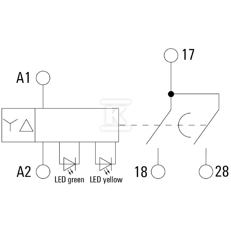 Przekaźnik czasowy, 12...240 V UC -10 % - 2697270000