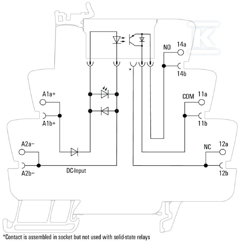 Przekaźnik półprzewodnikowy, 5 V DC ±20 - 1127030000