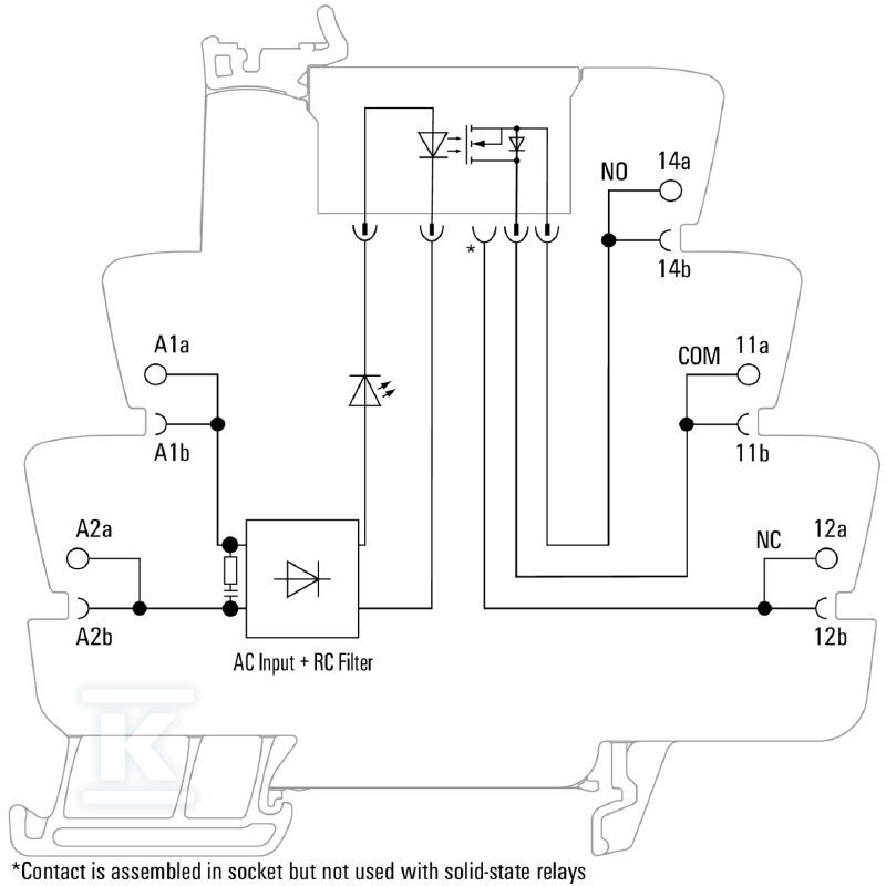 Przekaźnik półprzewodnikowy, 120 V AC - 2618660000