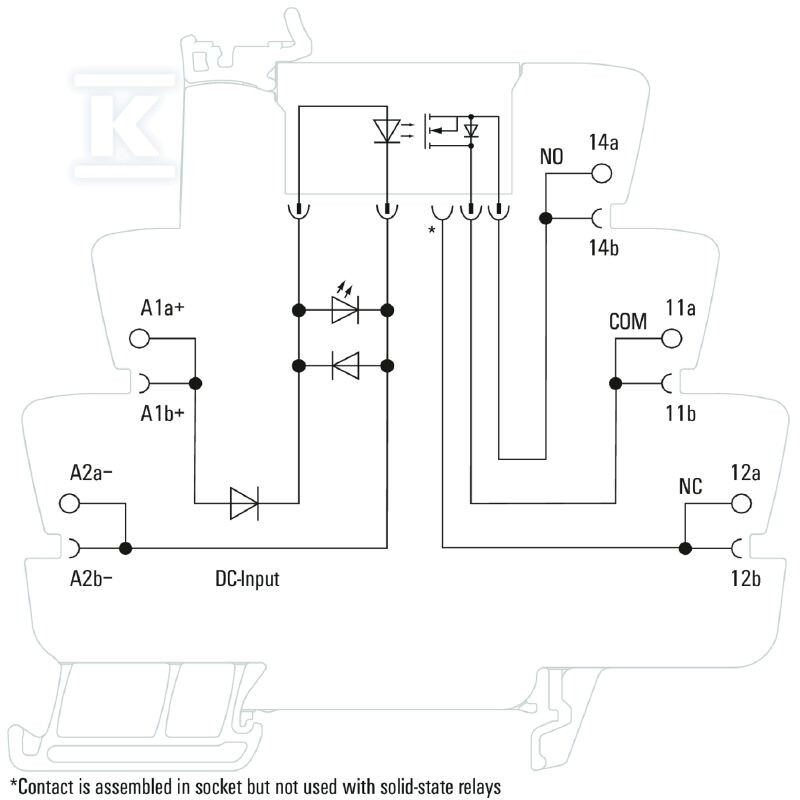 Przekaźnik półprzewodnikowy, 5 V DC ±20 - 1127140000