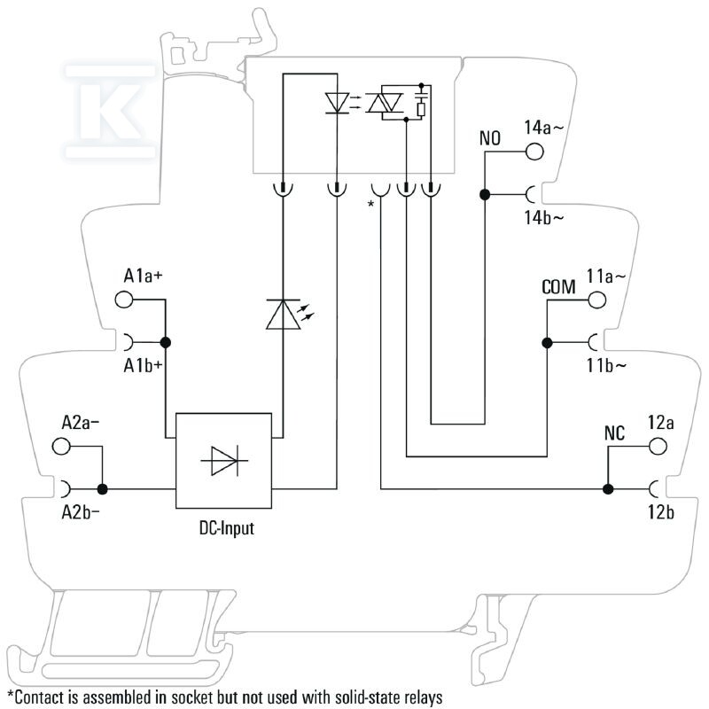 Przekaźnik półprzewodnikowy, 12 V DC - 1127520000