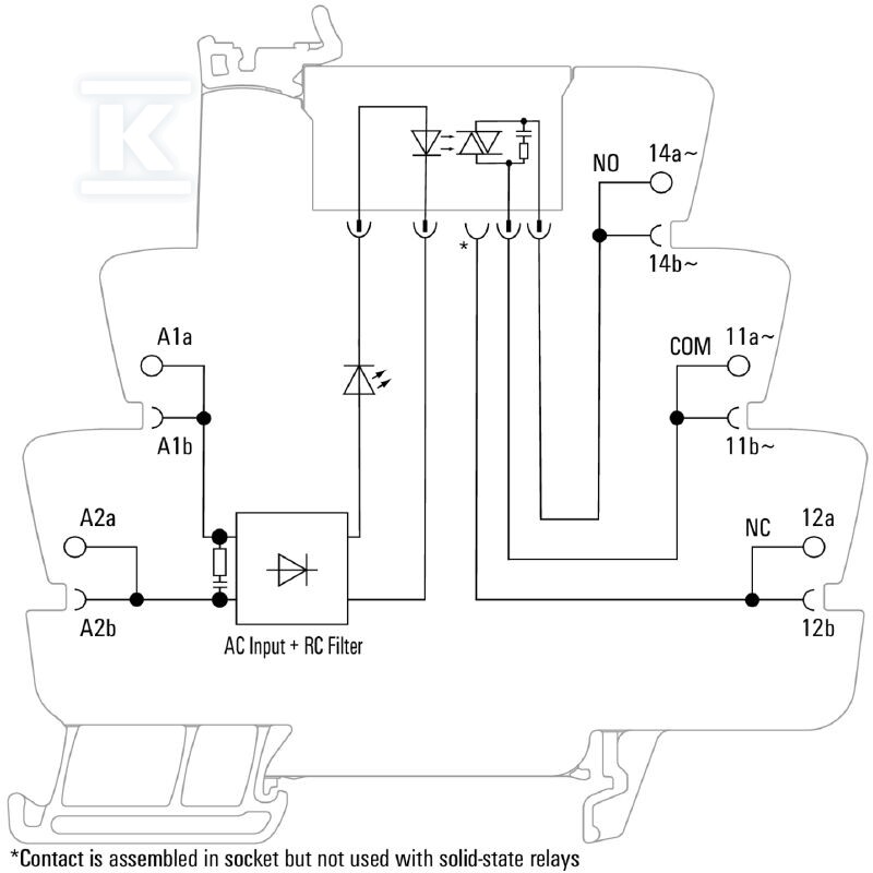 Przekaźnik półprzewodnikowy, 120 V AC - 2618390000