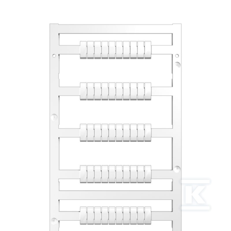 Oznaczenie terminala, biały, Raster w - 1011430000
