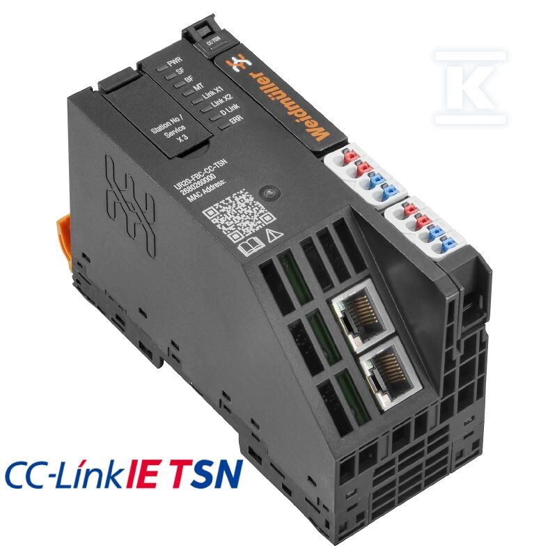 Sprzęgacz magistrali (I/O), PUSH IN, - 2680260000