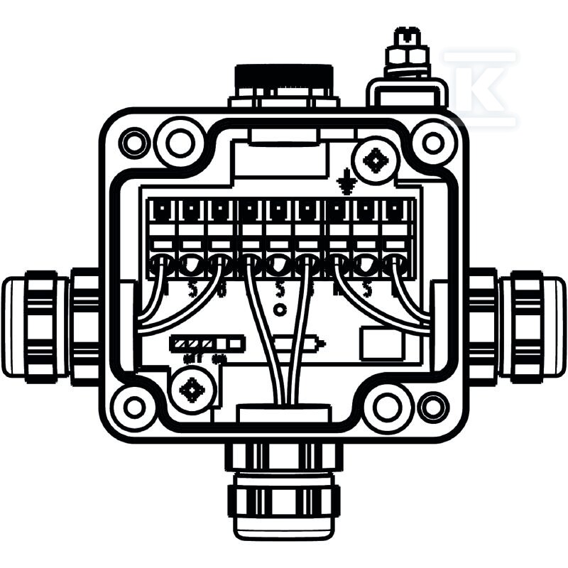 Dystrybutor magistrali Bus, 1-krotny - 8564090000