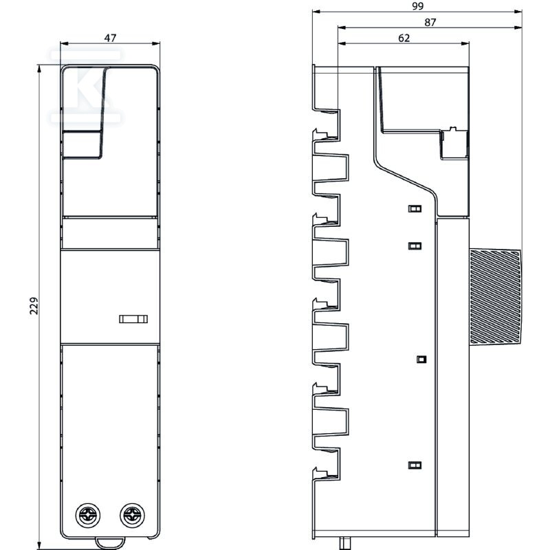 Kombinowany ogranicznik przepięć AC - 2674460000