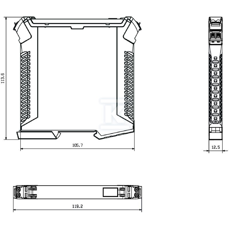 Konwerter sygnału / separator, Wejście - 7760054123