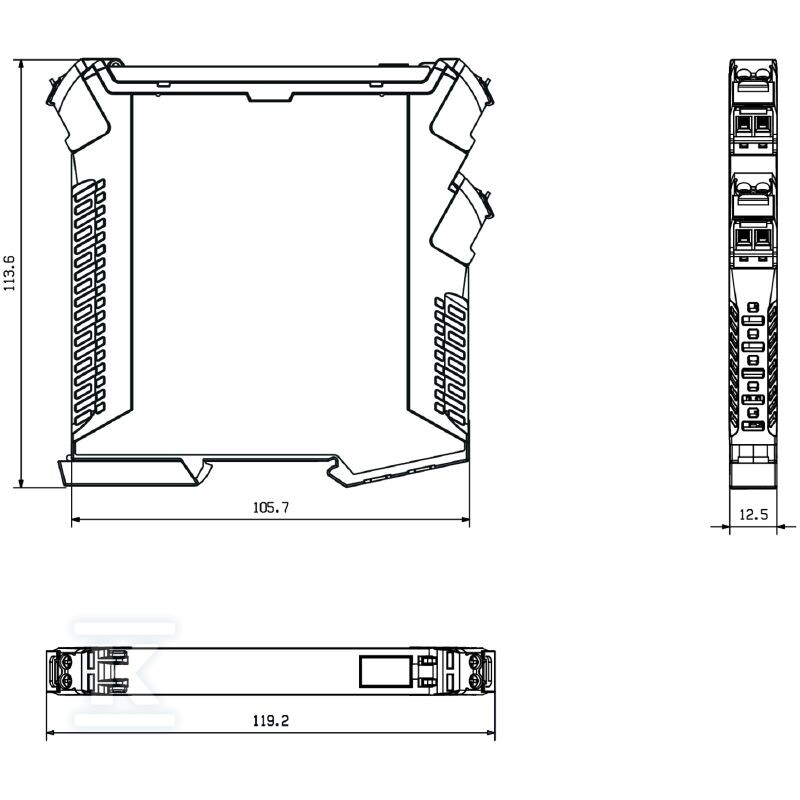 Konwerter sygnału / separator, Wejście - 7760054122