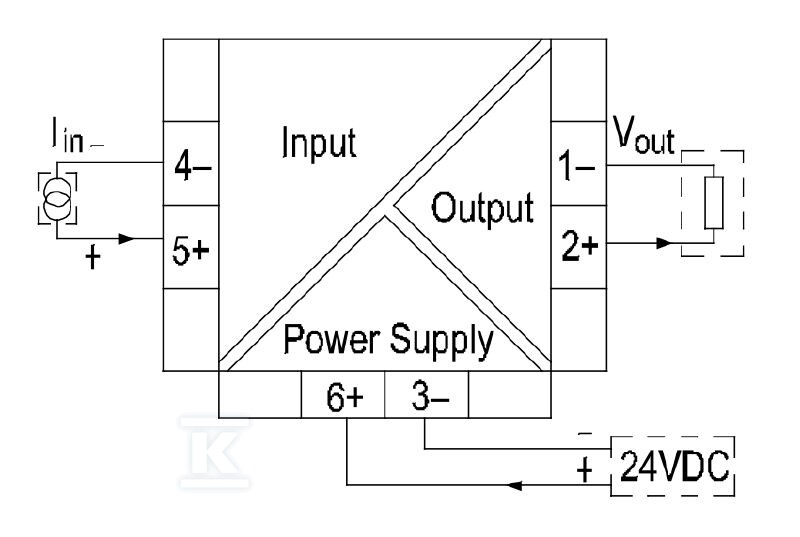 Konwerter sygnału / separator, Wejście - 7760054176