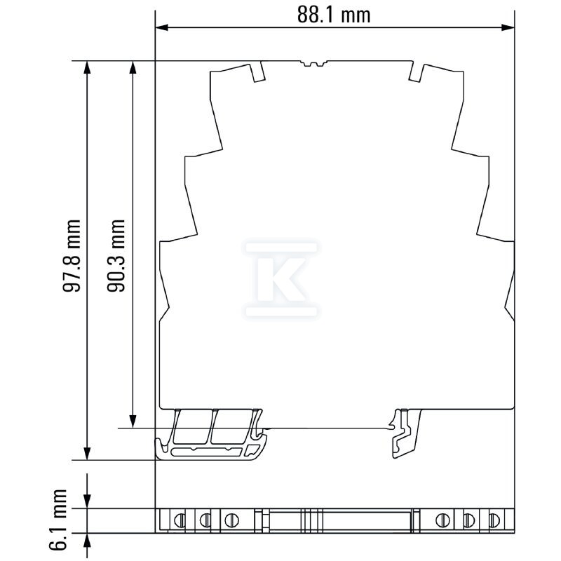 Przekaźnik półprzewodnikowy, 12 V - 8937930000