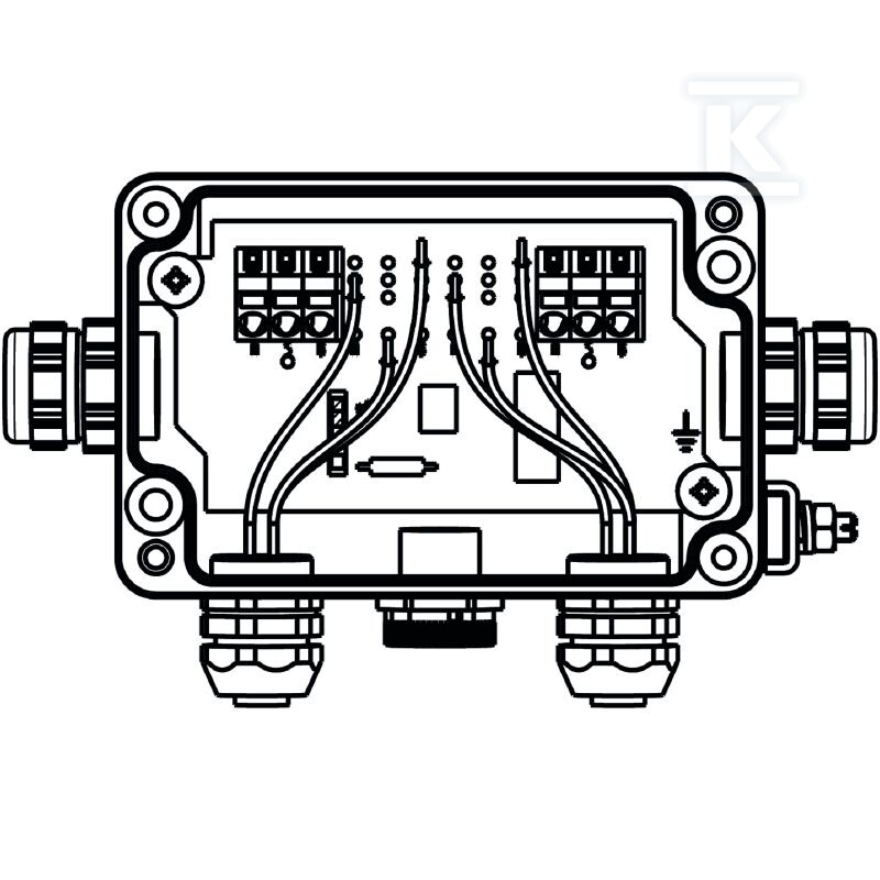 Dystrybutor magistrali Bus, 2-krotny - 8564070000
