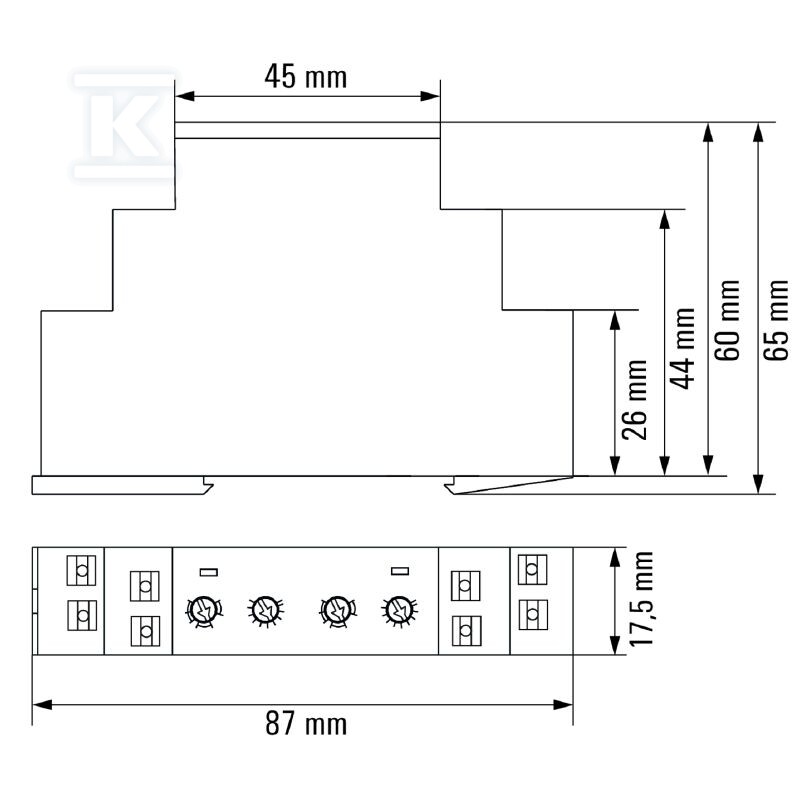Przekaźnik czasowy, 12...240 V UC -10 % - 2898320000