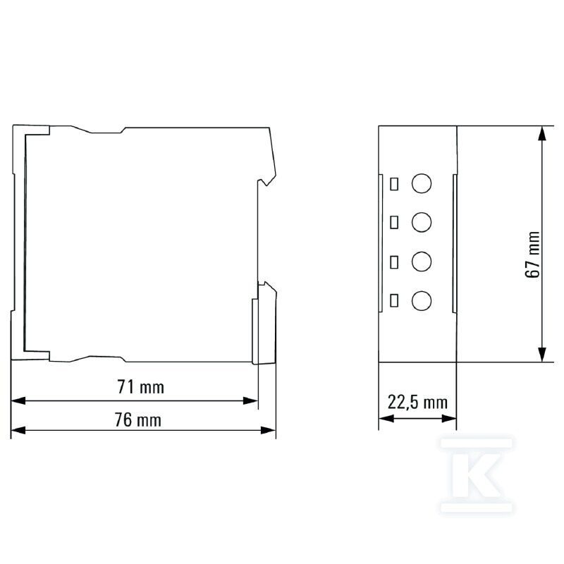 Przekaźnik czasowy, 12...240 V UC -10 % - 2697270000