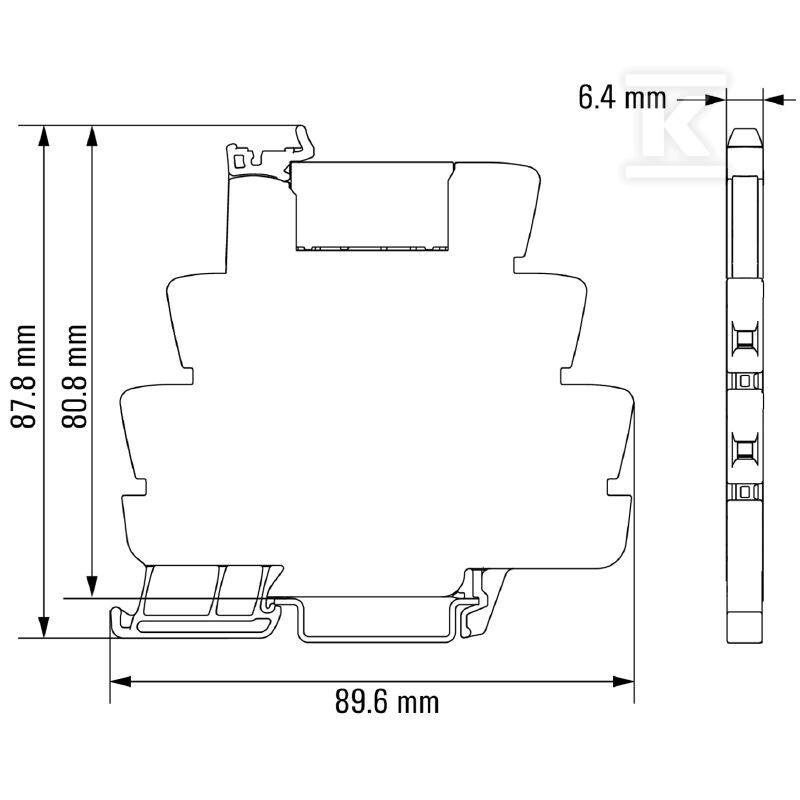Przekaźnik półprzewodnikowy, 120 V AC - 1127000000
