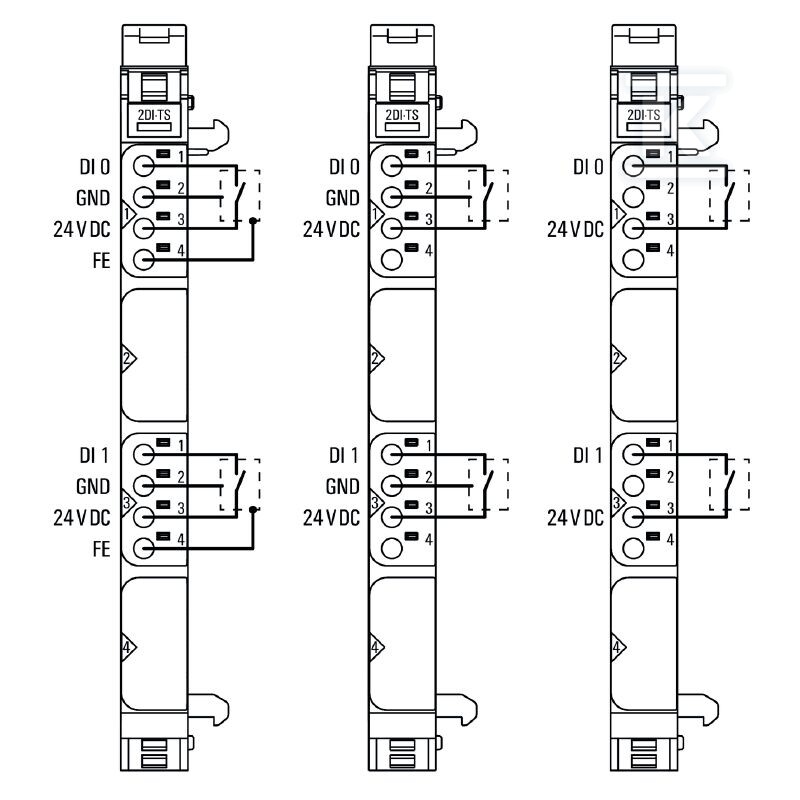 Moduł wejściowy cyfrowy (I/O), Moduł - 1460140000