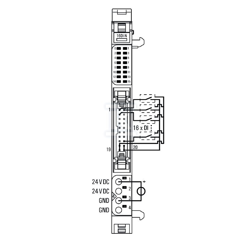 Moduł wejściowy cyfrowy (I/O), Moduł - 1315400000