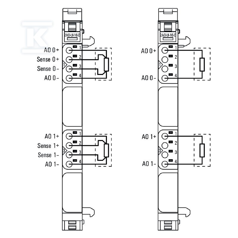 Moduł wyjściowy analogowy (I/O), Moduł - 2566100000