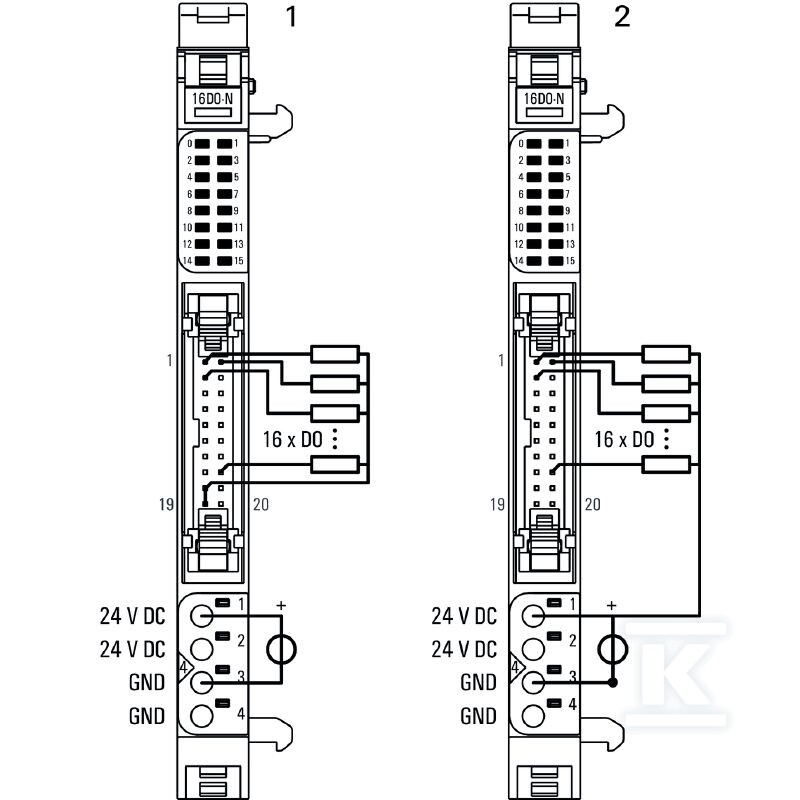 Moduł wyjściowy cyfrowy (I/O), Moduł - 1315450000