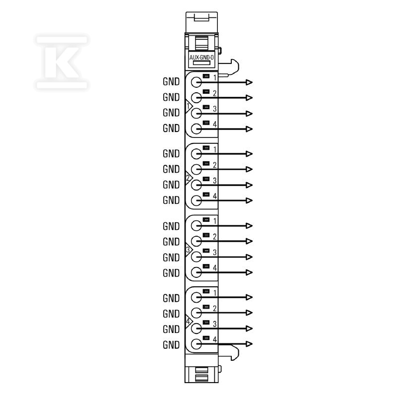 Moduł rozdziału potencjałów (I/O), - 1334810000