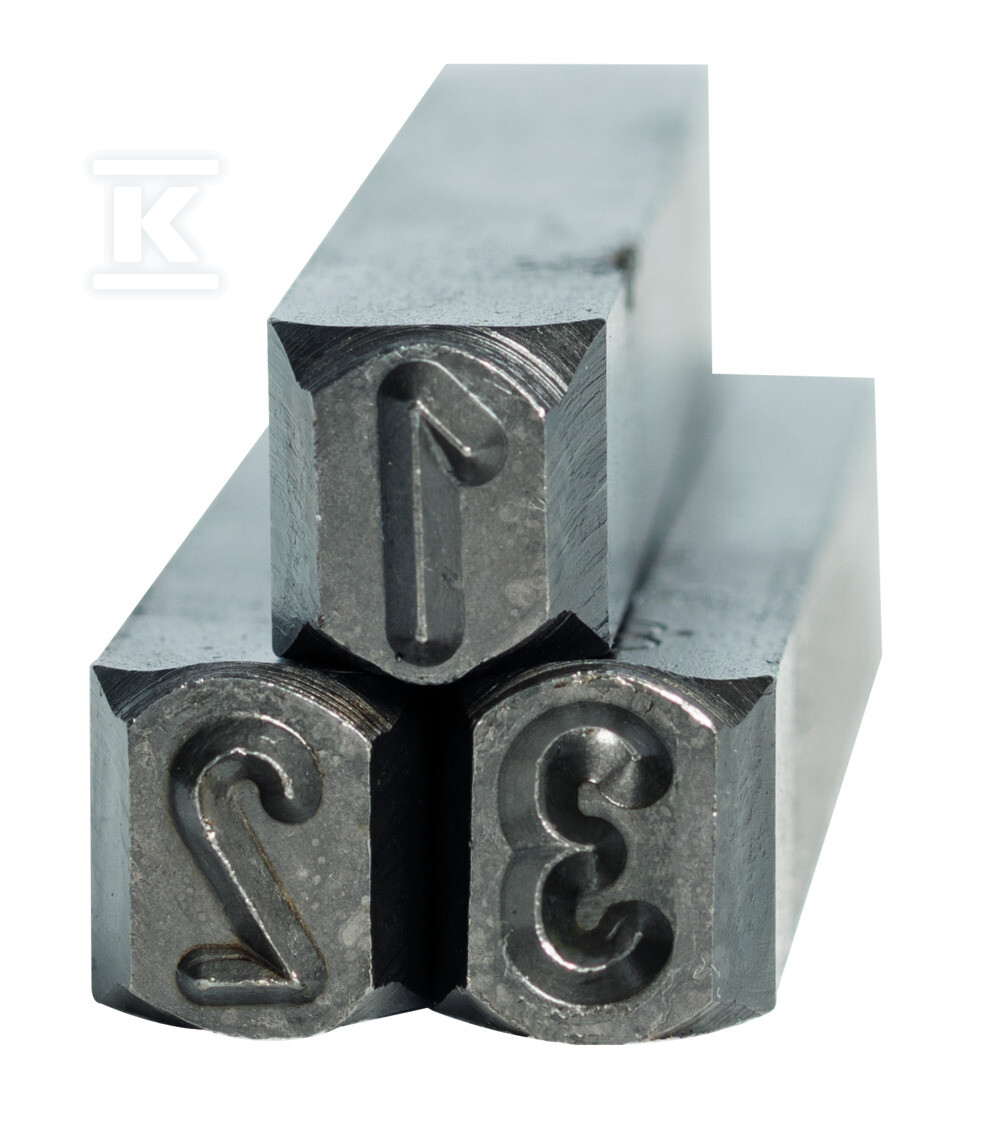 Zestaw cyfr roz. 6, 9 szt - 3552/6