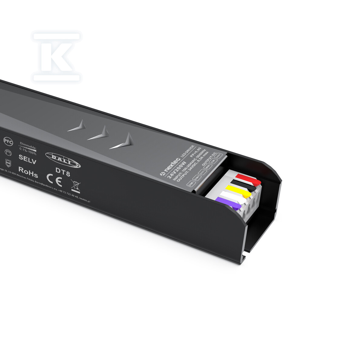 Zasilacz modułowy DALI-2 3in1 DT8 PUSH, - PB047949