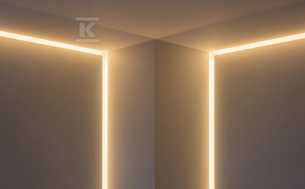 LED profil Nextec povrchový typ NTA + - PC048366