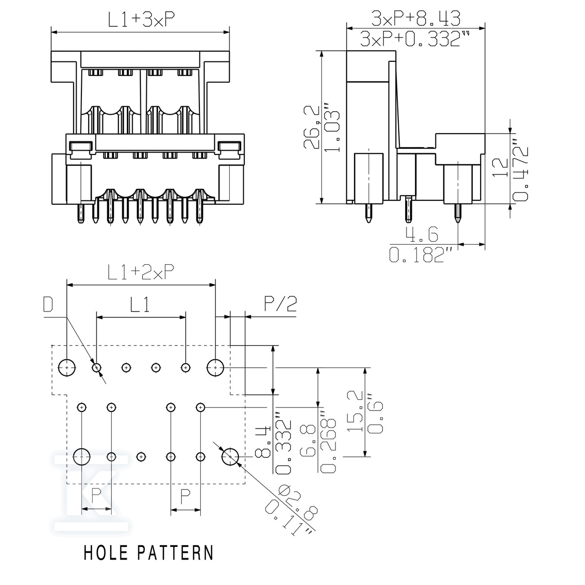 Złącze wtykowe do PCB (przyłącze - 1889330000