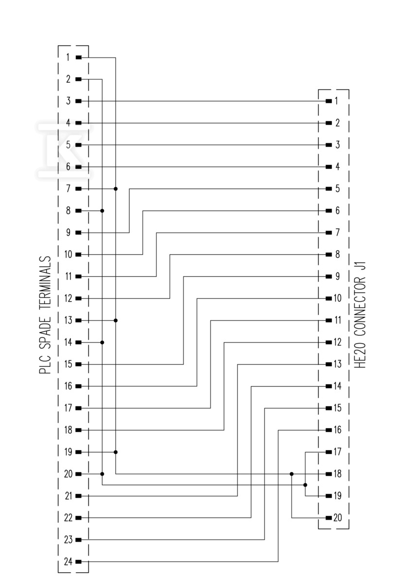 Adapter (PLC), FAD BLK1 HE20 16O M - 1985950000