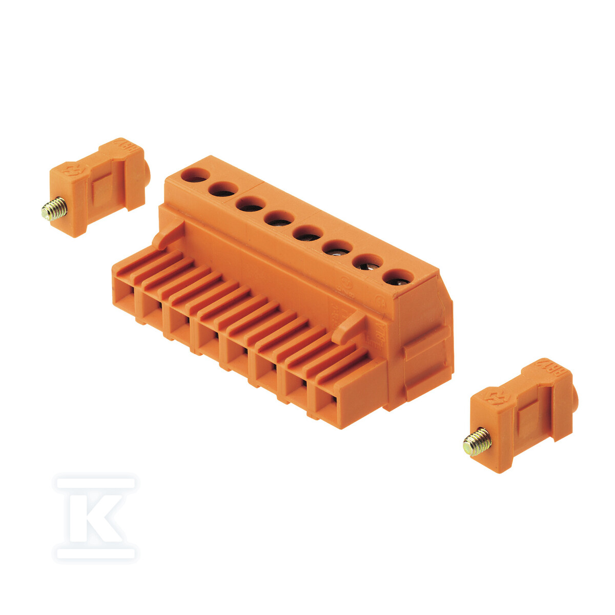 Element mocujący (złącze PCB), - 1626880000