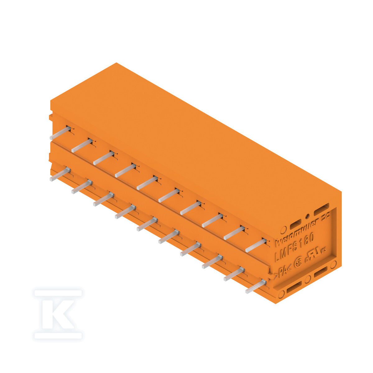 Zacisk płytki drukowanej, 320 V, 24 A, - 1330530000