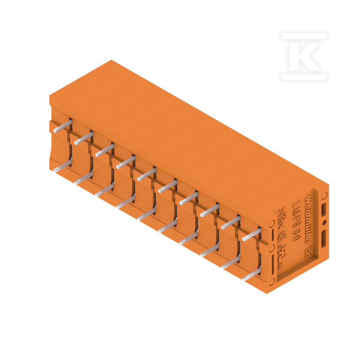Zacisk płytki drukowanej, 320 V, 24 A, - 1332050000