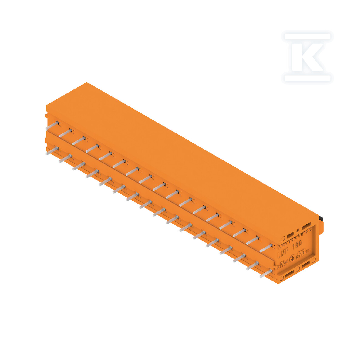 Zacisk płytki drukowanej, 320 V, 24 A, - 1330340000