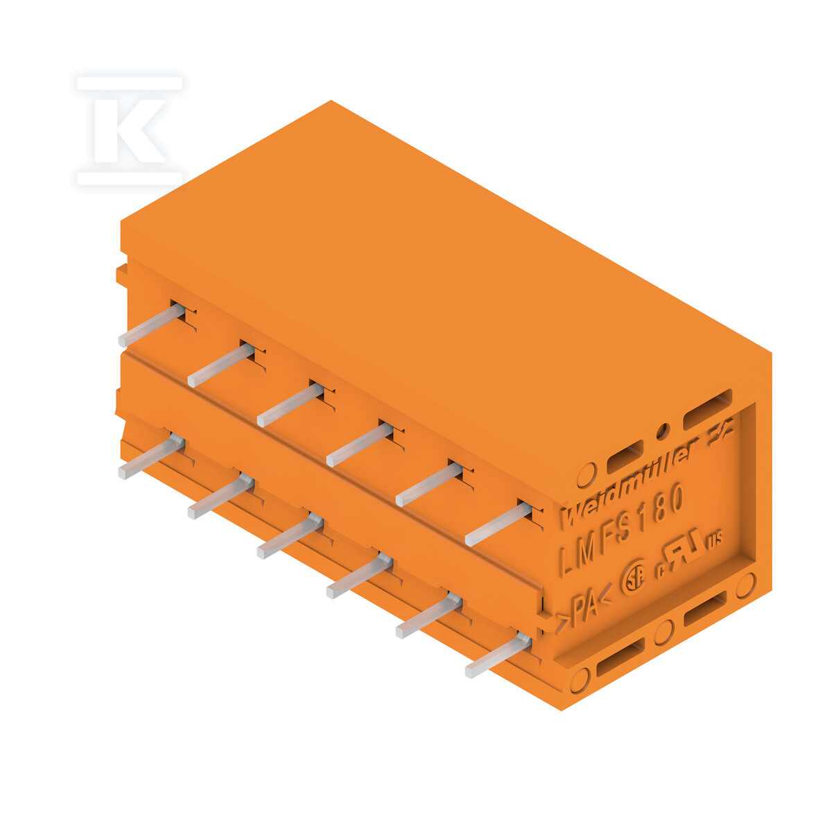 Zacisk płytki drukowanej, 320 V, 24 A, - 1330490000