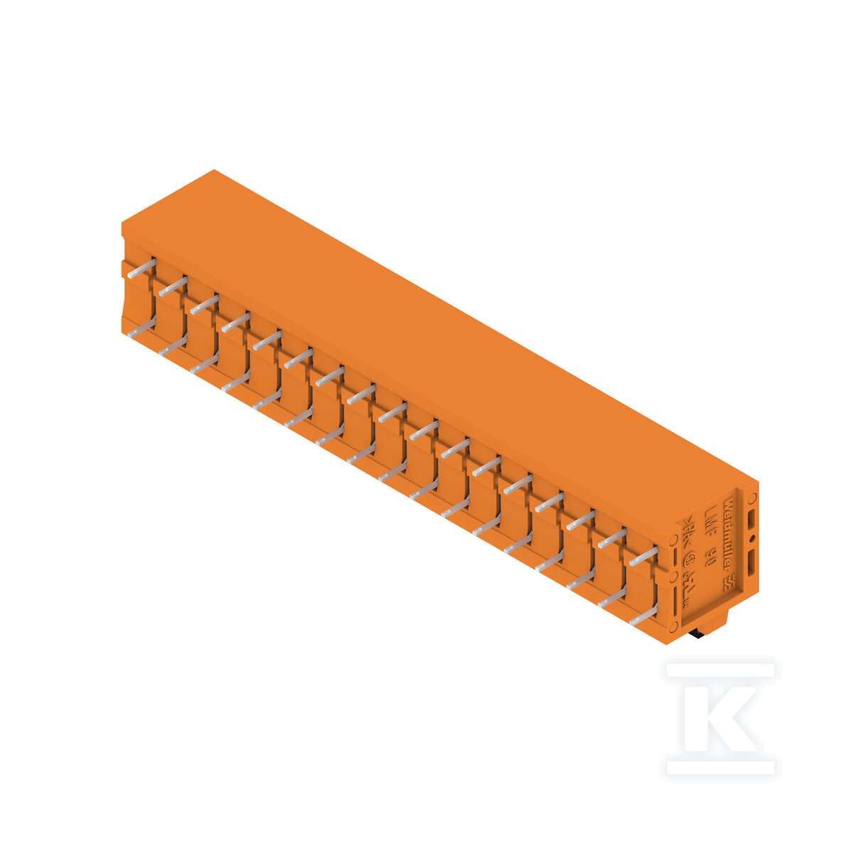 Zacisk płytki drukowanej, 320 V, 24 A, - 1330880000