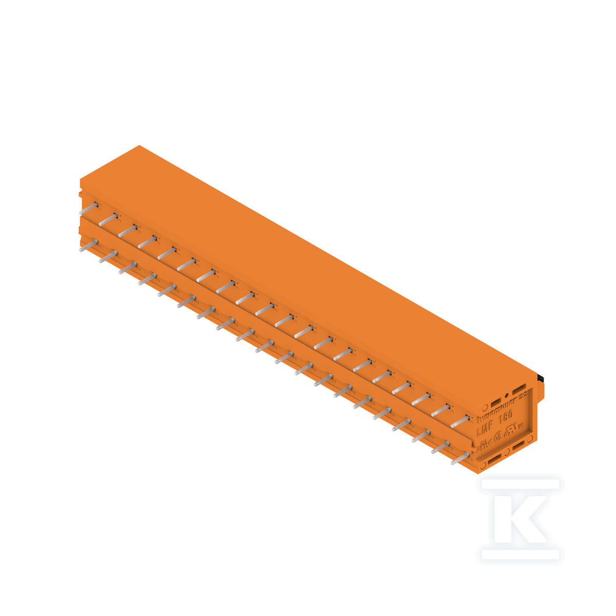 Zacisk płytki drukowanej, 320 V, 24 A, - 1331380000