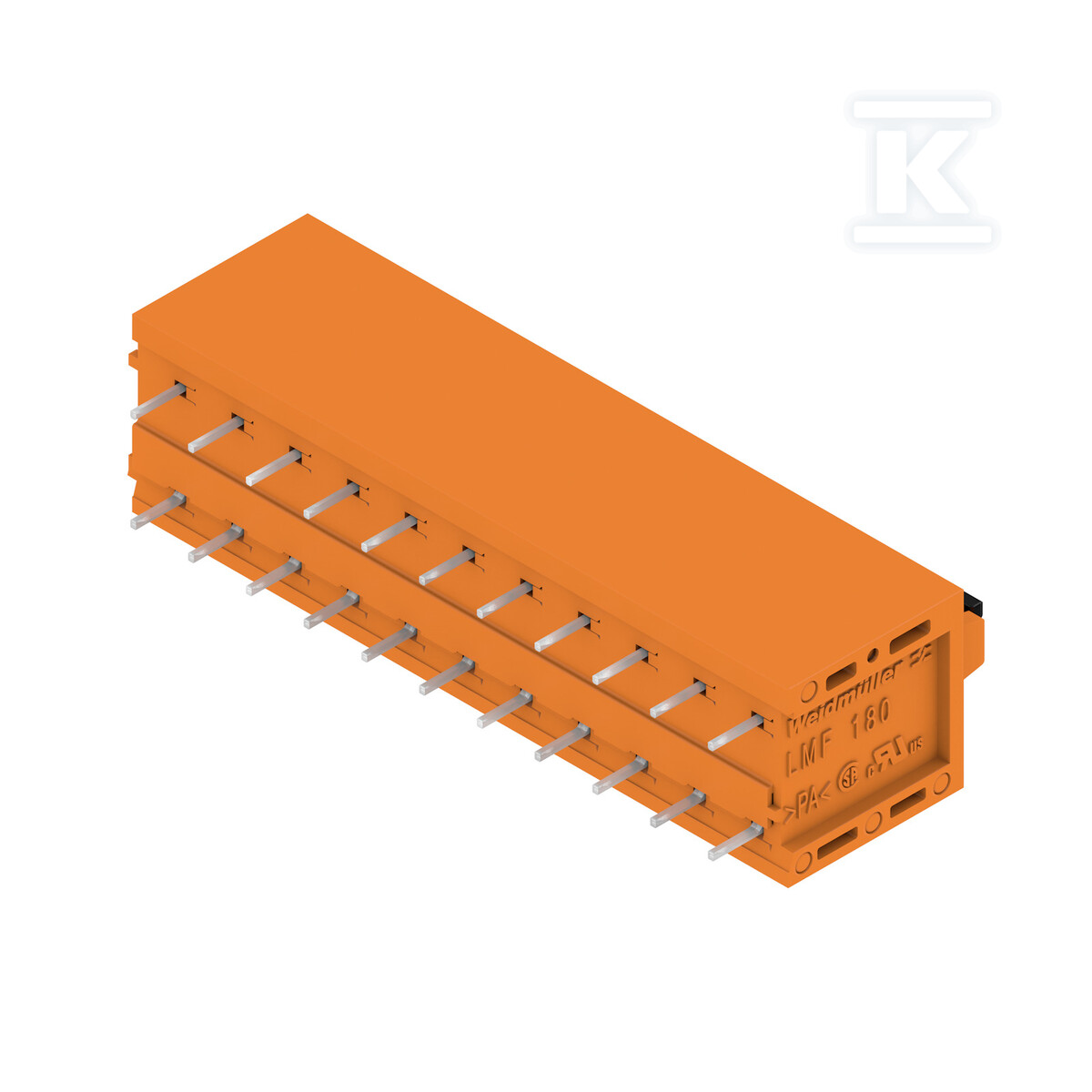 Zacisk płytki drukowanej, 320 V, 24 A, - 1331260000