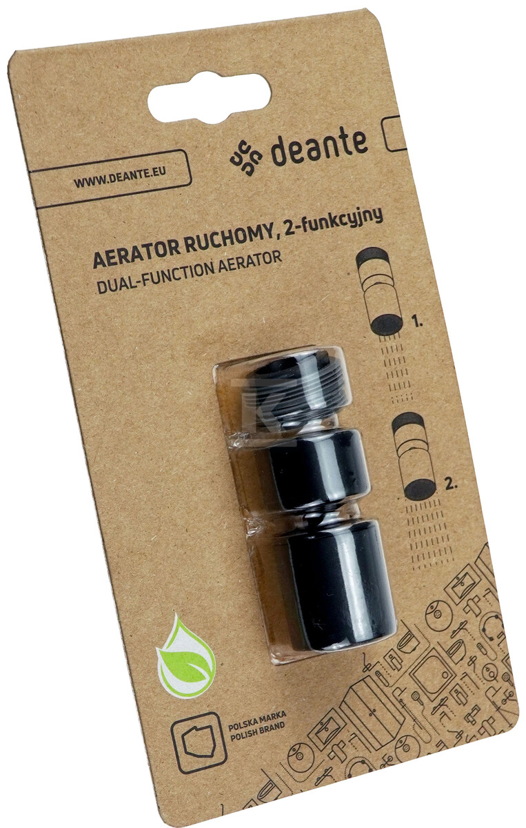 Aerator dwufunkcyjny, nero - ANN_N63A