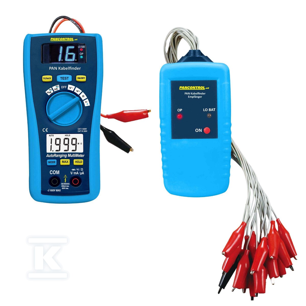 16-function cable locator - PANKABELFINDER