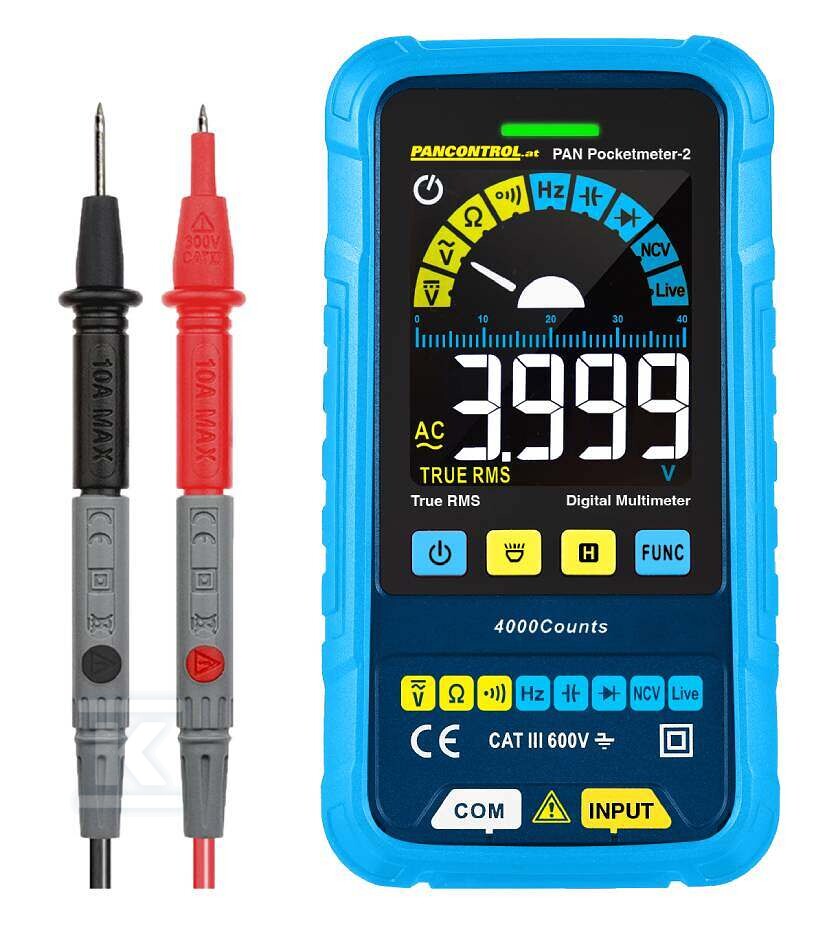 Multímetro de bolsillo CAT III 600V - PANPOCKETMETER-2